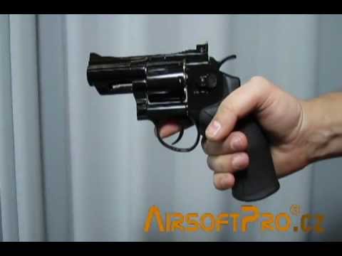 Win Gun Revolver CO2 2,5 Inch Black
