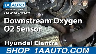 How To Replace Downstream Oxygen O2 Sensor 01-06 Hyundai Elantra