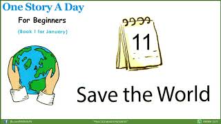 One Story a Day (Level 1) - 11. Save the World