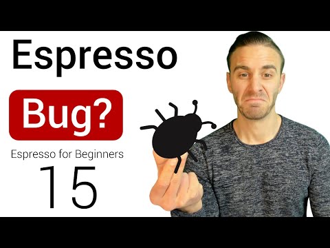 A Weird Espresso Bug UI Testing for Beginners PART 15