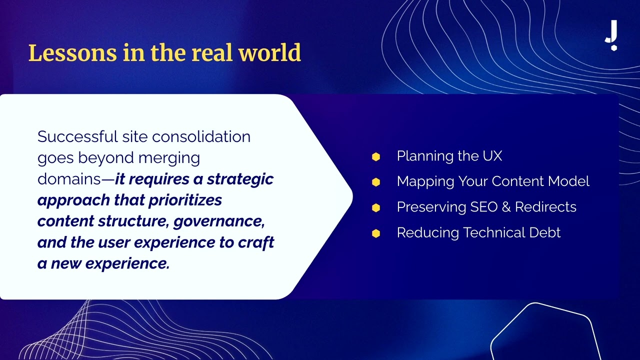 Navigating Migration Challenges and Streamlining Content for Site Consolidation Projects
