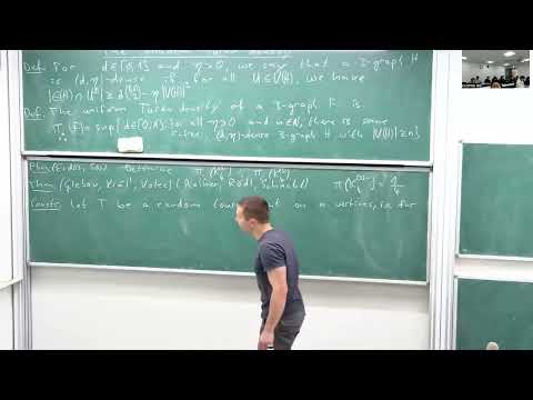24.03.01., Bjarne Schülke, Hypergraph Turán problems: day 5