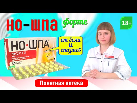 Ношпа, Но-шпа форте: боль, спазмы, спазмы кишечника, камни в мочевом пузыре