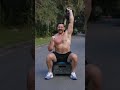 Increase Your Overall Strength with Offset Overhead Box Squat 🔋#shorts