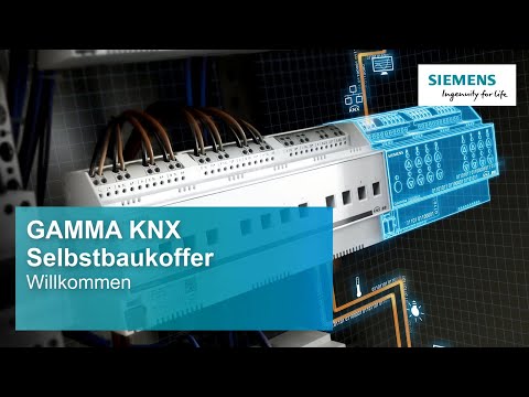 Siemens GAMMA instabus KNX Selbstbaukoffer