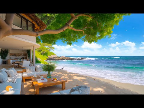 Morning Jazz Coffee at the Tropical Beach – Smooth Bossa Nova for Uplifting Emotions