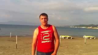 preview picture of video 'Греция остров Корфу, пляж в Роде (Roda Beach, Corfu Greece)'