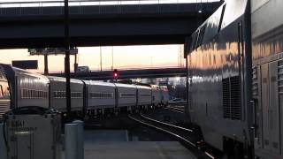 preview picture of video 'St Louis Gateway Station Amtrak Platform'