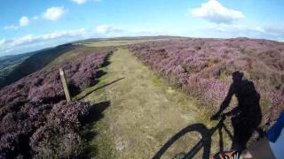 Mountain Biking: Enroute to the Gliding Club, Long Mynd, Church Stretton