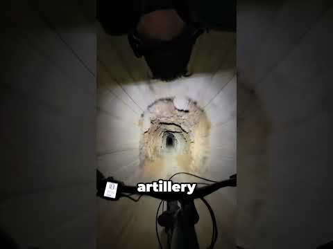 Biking Through Italian WW2 Bunker (@wolftrails_mountainbike_italy)