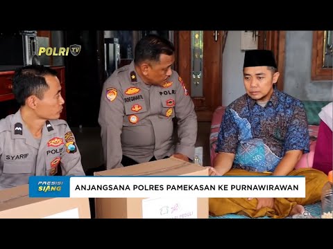 ANJANGSANA POLRES PAMEKASAN KE PURNAWIRAWAN
