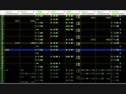 Kirby Super Star - 8-bit Halberd Nightmare Warship on Famitracker (Remix-ish)
