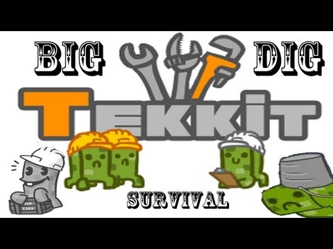 Technic/Tekkit Modpack Big Dig (EP. 21 Basic ME Storage)