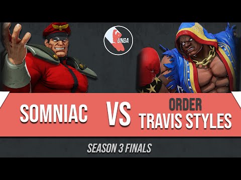 Somniac (M.Bison) vs Travis Styles (Balrog) // SFV: Season #3 Finals // Winners Final