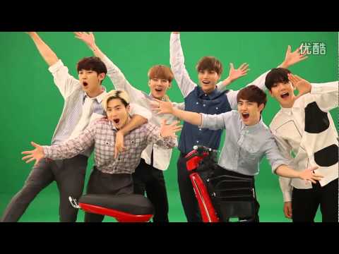 140902 EXO AIMA CF/Photoshoot Behind the Scenes B ver.
