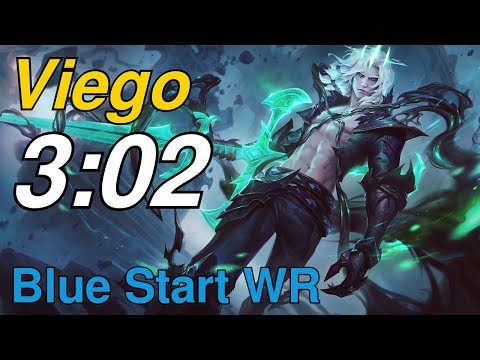 Viego Jungle Clear | S15 3:02 Blue Start WR