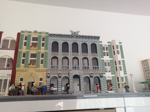 Bau einer Lego-Stadt Teil 17 - Die Bank [2]