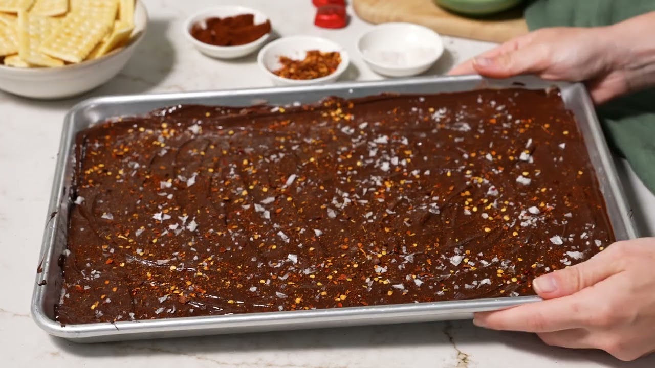 Chocolate Toffee Bark 3 Ways video