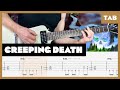 Metallica Creeping Death Guitar Tab Lesson Cover Tutorial
