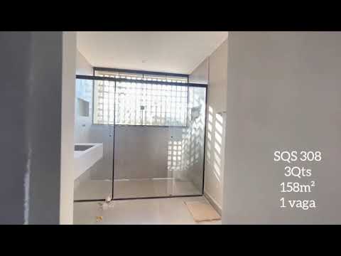 Apartamento em quadra tombada como patrimônio histórico na Unesco. SQS 308 - Asa Sul. Brasília/DF