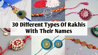 30 Different Types Of Rakhi With Names | Types Of Rakhi | Rakhi With Names