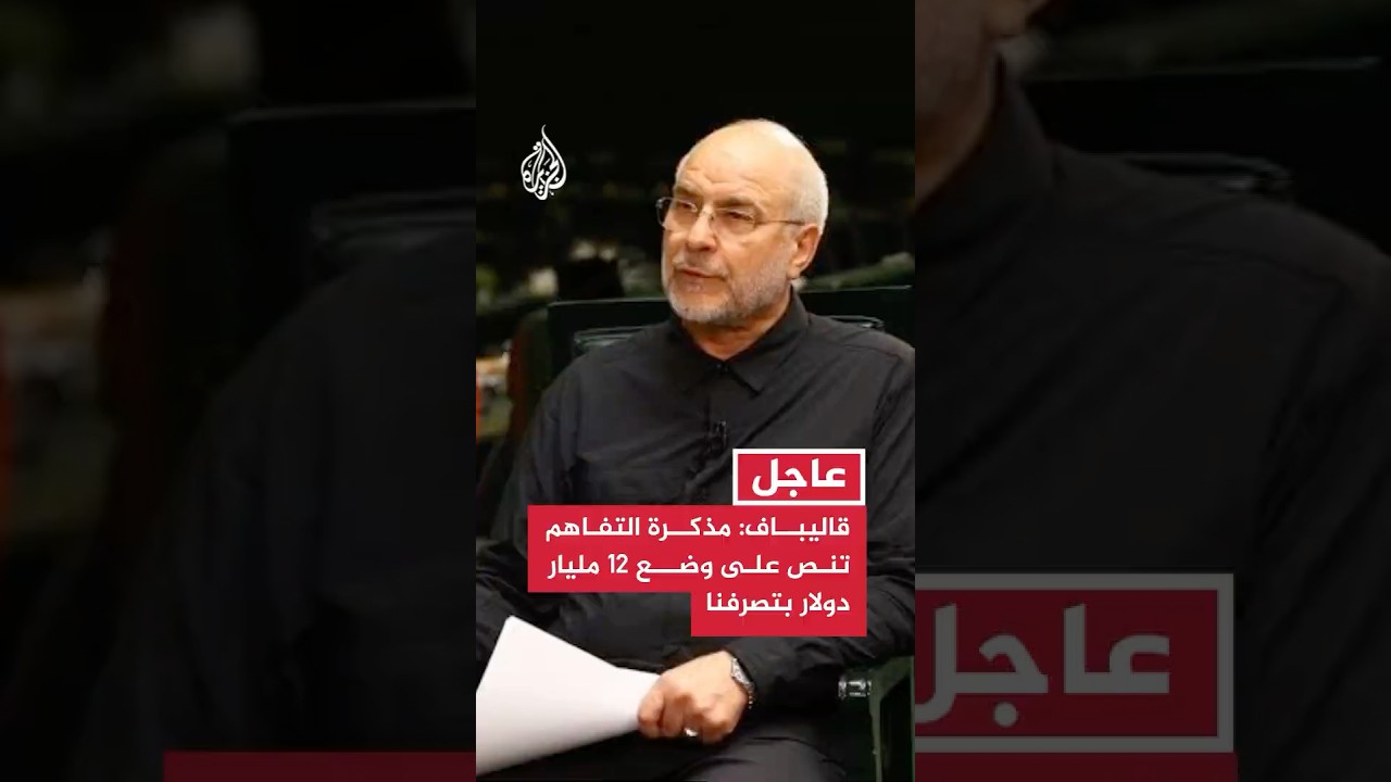 فيديو | رئيس البرلمان الإيراني: مذكرة التفاهم تنص على وضع 12 مليار دولار بتصرفنا لشراء أي سلعة بأي عملة كانت
