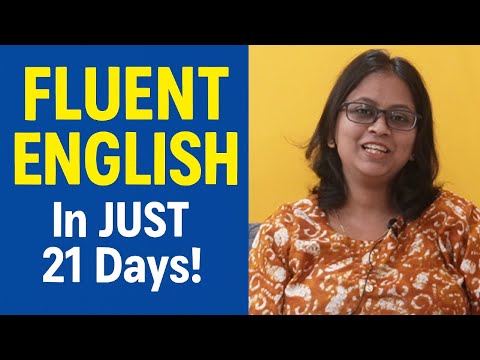 Fluent English in 21 Days! (COMPLETE 21-Day Plan & Practical Tips)