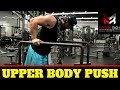 Full STRENGTH BASED Upper Body Push Workout