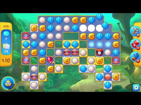 Fishdom 838 Level - NO BooSTERS