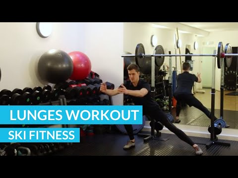 Ski Fitness | LUNGES LEG WORKOUT | New Generation Ski School & Peak Condition