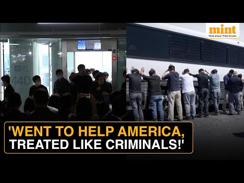 'Very Unpleasant, Won't Go Back': South Korean Workers OUTRAGED Over ICE Raids On Hyundai Plant