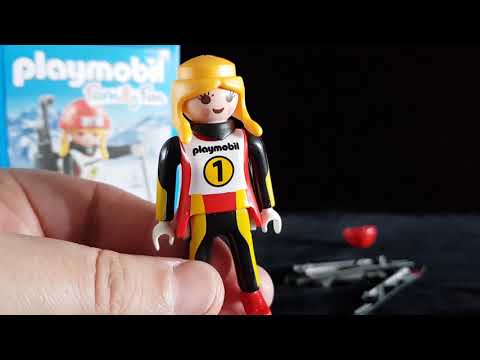 Unboxing Playmobil Family Fun 9287. Atleta de Biatlón. Biathlon athlele. Athlète de biathlon.