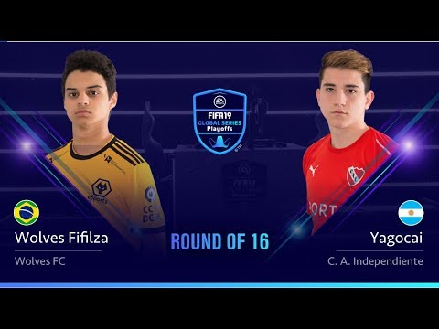 Wolves Fifilza vs YagoCAI - Round of 16 - FIFA 19 Global Series PS4 Playoffs