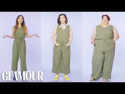 Women Sizes 0 Through 28 Try on the Same Jumpsuit |...