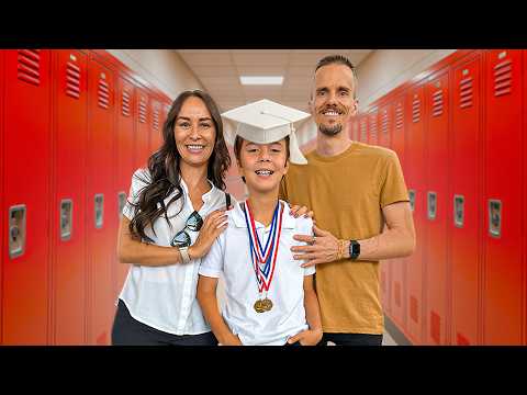 FORMATURA do Marcos na 5a Série dos Estados Unidos 🇺🇸 - Família Brancoala