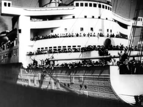 RMS Queen Mary - Somewhere at Sea