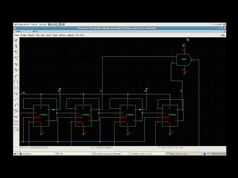 Mạch đếm 0-9 bằng Flipflop D | Thiết kế vi mạch tích hợp VLSI | Cadence Virtuoso