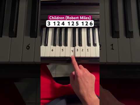 Children (Robert Miles) #piano #pianomusic #pianototurial #trance #tutorial