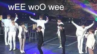 seventeen when wee woo plays on shuffle