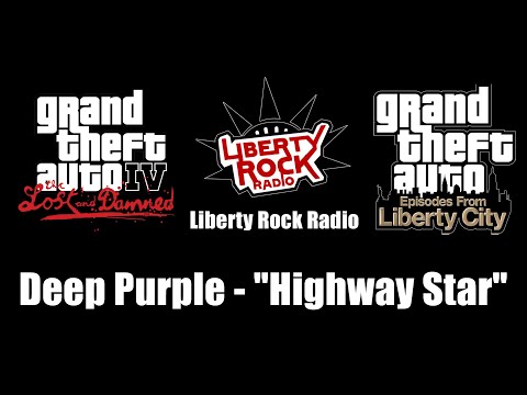 GTA IV: TLaD & GTA: EFLC - Liberty Rock Radio | Deep Purple - "Highway Star"