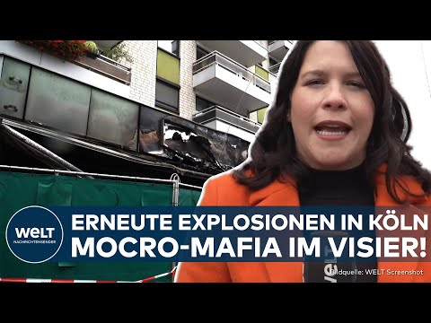 ERNEUTE EXPLOSIONEN IN KÖLN: Steckt die Mocro-Mafia dahinter? - Polizei im Austausch mit Interpol