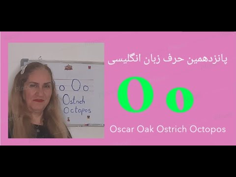 آموزش الفبای زبان انگلیسی