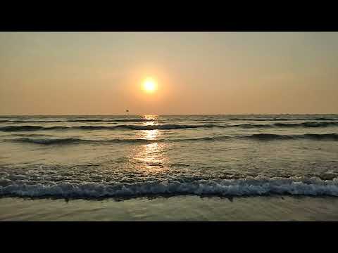 Goa Baga beach Sunset view 🏖️