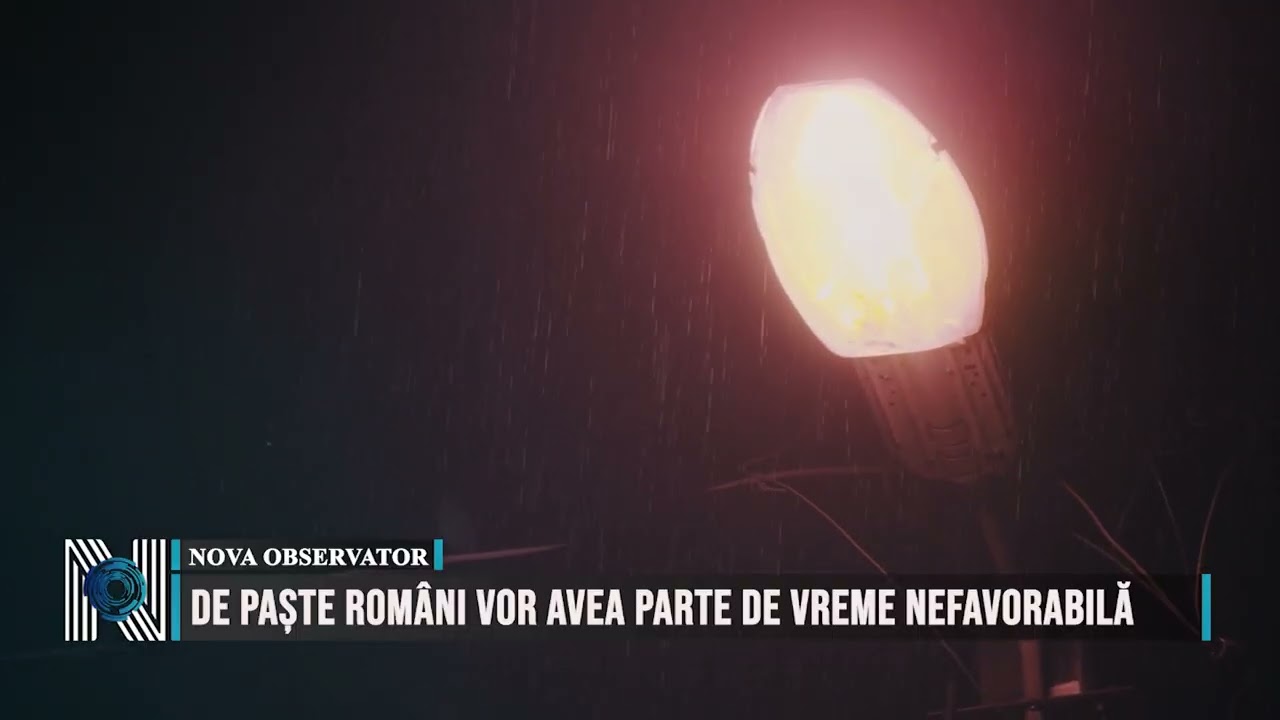 De Paște români vor avea parte de vreme nefavorabilă