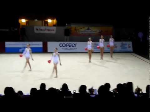 Ensemble France 5 ballons grand prix de Thiais 2012