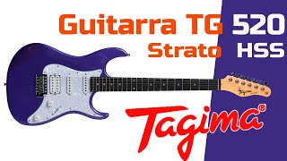 Video thumbnail for Guitarra Tagima TG 520 Stratocaster by Manual do Guitarrista Ruim