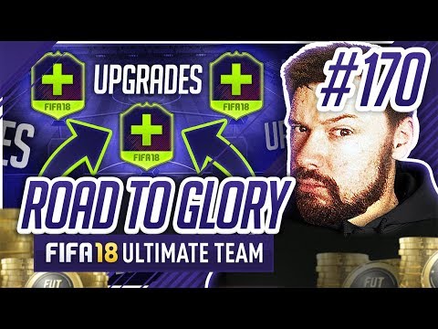 HUGE PATH TO GLORY UPGRADE!! - #FIFA18 Road to Glory! #170 Ultimate Team