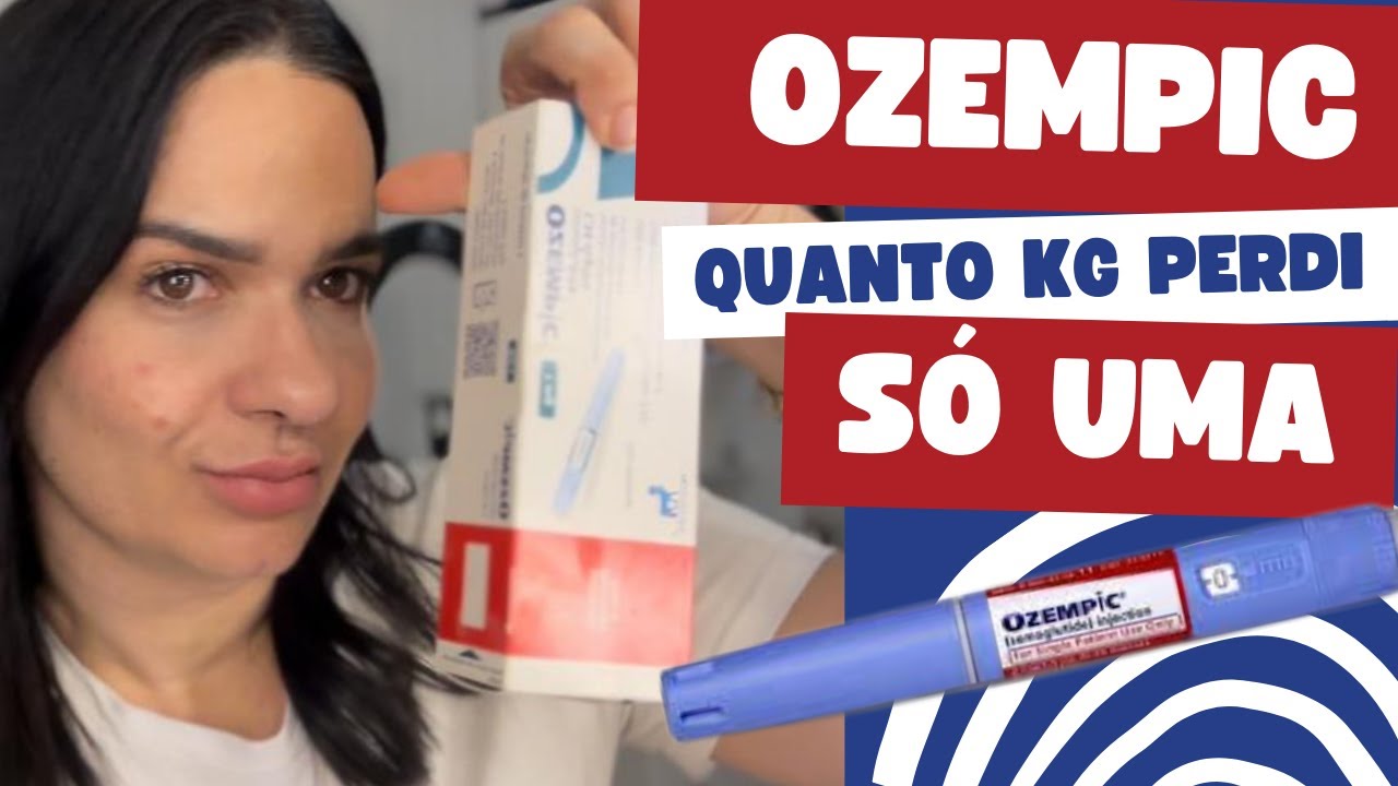 Resultado usando uma caneta Ozempic 1mg