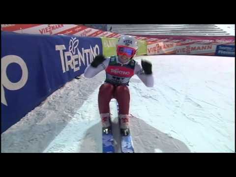 Highlights FIS World Cup Ski Jumping Ladies - Sunday 15th January 2012
