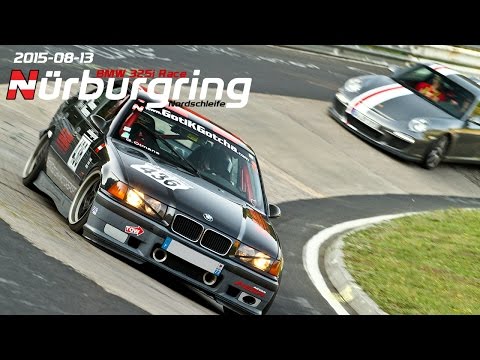 BMW E36 325i Race vs Porsche 997.2 GT3 - Nürburgring - 13.08.2015 - GotiKGotcha-Motorsport.com